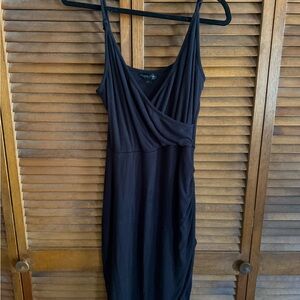 Chic Black Midi Dress